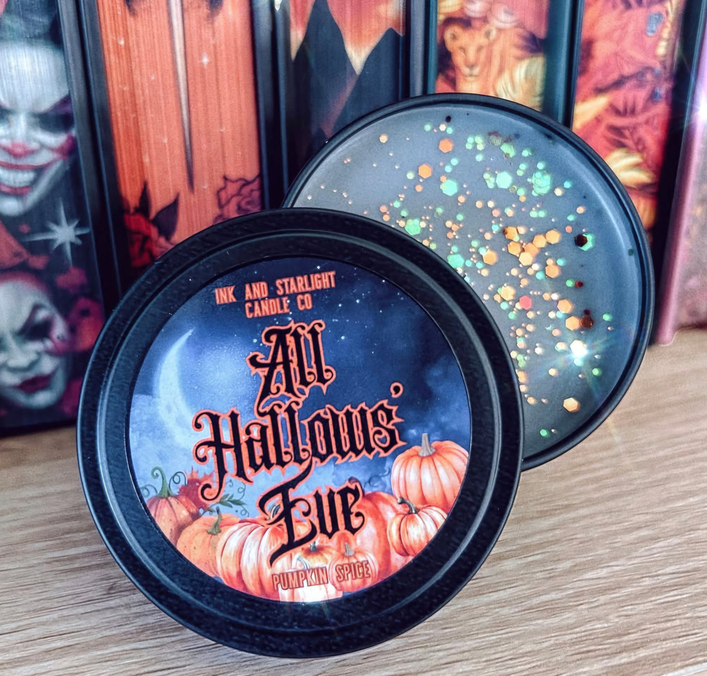 All Hallows Eve candle