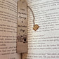 "I Like My Books Spicey & My Ice Coffee Icy" | Metal Bookmark