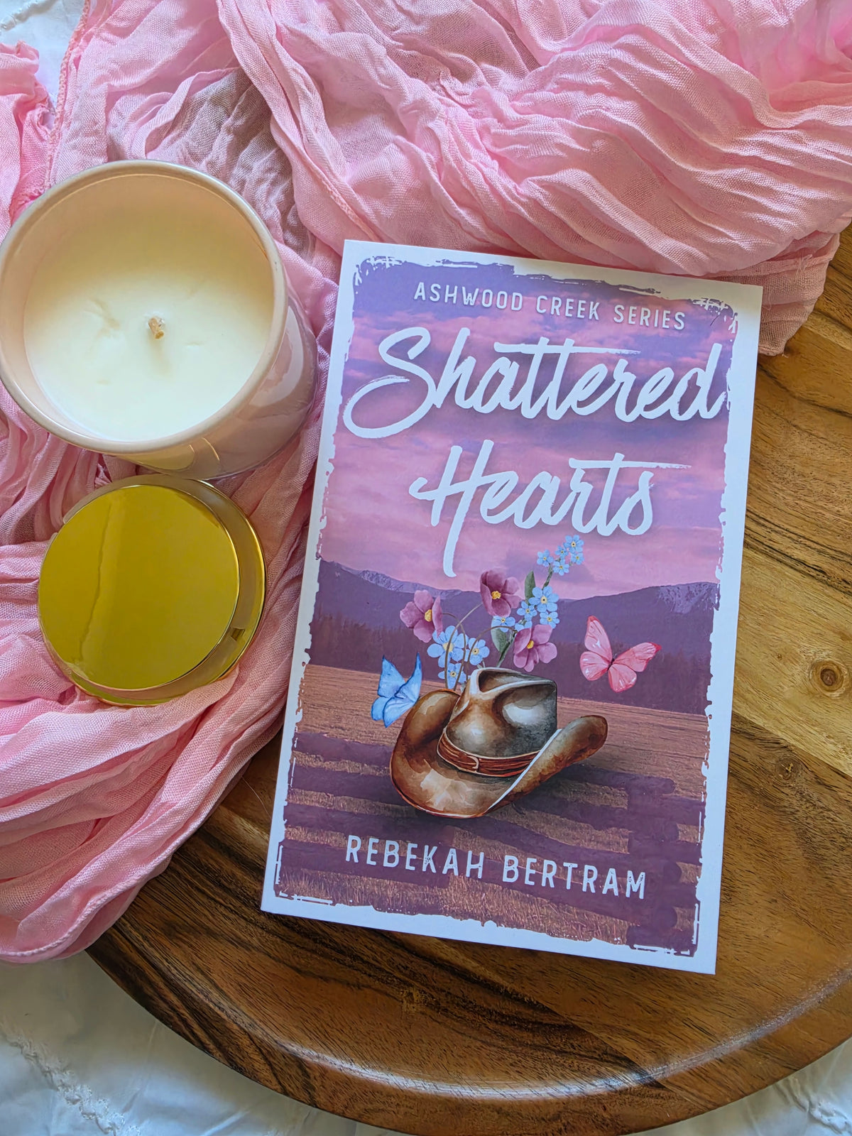 Shattered Hearts by Rebekah Bertram (Ashwood Creek #2)