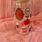 Glass Halloween Themed Tumbler